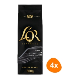 L'OR - Espresso Onyx Bohnen - 4x 500g