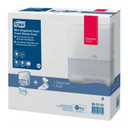 Tork - Papierhandtuch Mini-spender H3 Starter-Set (95 31 01)