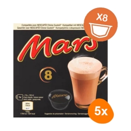 Mars - Trinkschokolade (Dolce Gusto Compatible) - 5x 8 Kapseln