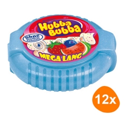 Wrigley's - Hubba Bubba Megalong Triple Mix - 12 Stück