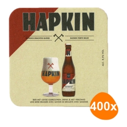 Hapkin - Bierdeckel - 400 Stück (4x 100 Stück)