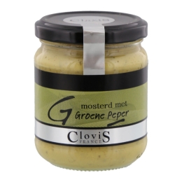 Clovis Senf Mit Grünem Pfeffer - 200g