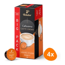 Tchibo - Cafissimo Caffè Crema vollmundig - 4x 30 Kapseln