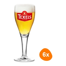 Texels - Bierglas auf Fuß 300ml - 6 Stück