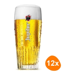Jupiler - Bierglas 250ml - 12 Stück
