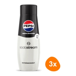SodaStream - Pepsi Zero Sirup - 3x 440ml