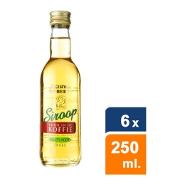Douwe Egberts - Kaffee Sirup Haselnuss - 6x 250ml