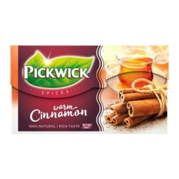 Pickwick - Spices Warm Cinnamon Schwarzer Tee - 12x 20 Teebeutel