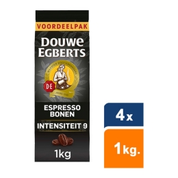 Douwe Egberts - Espresso Bohnen - 4x 1kg