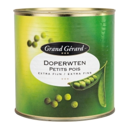 Grand Gérard - Erbsen extra fein - 3 ltr