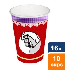 Duni - Pappbecher Sint & Piet - 16x 10 Stück