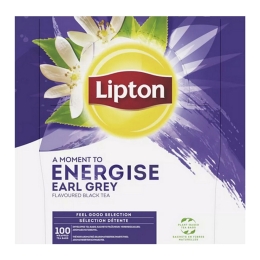 Lipton - Feel Good Selection Earl Grey Tee - 100 Teebeutel