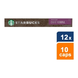Starbucks - Caffè Verona Dark Roast by Nespresso - 12x 10 Kapseln
