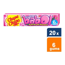 Chupa Chups - Big Babol Tutti Frutti - 20er