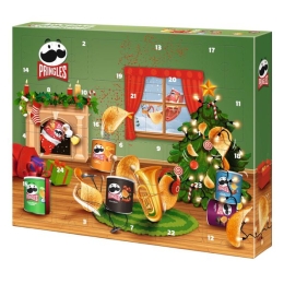 Pringles - Adventskalender Zwart - 960 gram