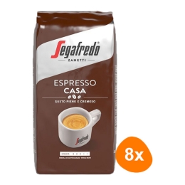 Segafredo - Espresso Casa Bohnen - 8x 1kg 