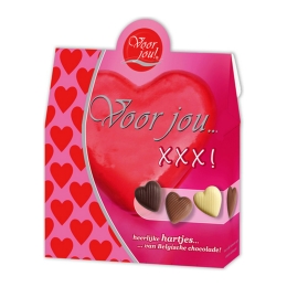 Chocolade Cadeau – Voor Jou xxx – 6 x 100 Gramm