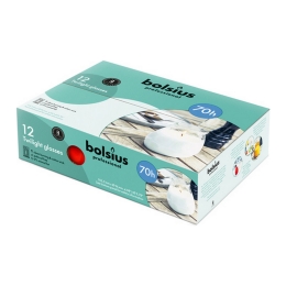 Bolisius – Twilight Kerze – Rot – 12 Stück