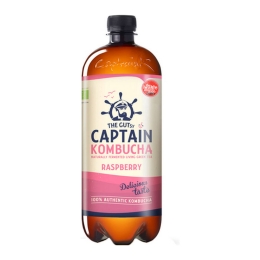 The Gutsy Captain – Kombucha Himbeere – Bio – 6 x 1000 ml