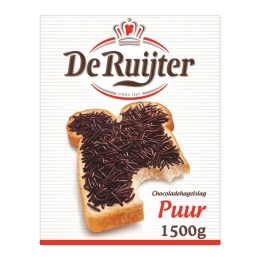 De Ruijter - Zartbitter Schokoladenstreusel - 1,5kg