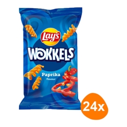 Lay's - Wokkels Paprika - 24 Mini Beutel