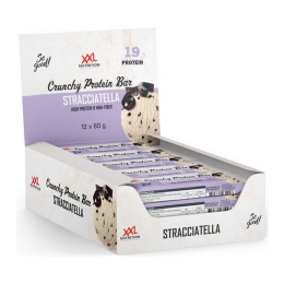 XXL Nutrition – Crunchy Protein Bar Stracciatella – 12 x 60g