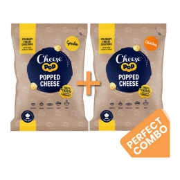 Kombi-Angebot – Cheesepop – Puffkäse Gouda und Cheddar – 2 x 500 Gramm
