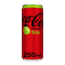 Coca-cola - Coca Cola Zero Sugar Lime Blik - 12x 250ml