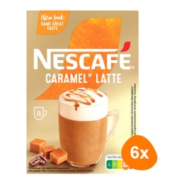 Nescafé - Gold Caramel Latte - 6x 8 Portionen