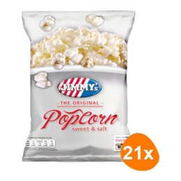 Jimmy's - Popcorn Süß & Salz - 21 Mini beutel