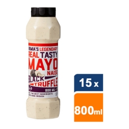 Remia - Legendary Real Tasty Mayonnaise Schwarzer Trüffel - 15x 800ml