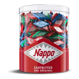 Nappo - Schokoladen Nougat Zartbitter - 1,32kg