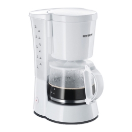 Severin - Koffiezetapparaat Wit 10 Kops - Per stuk