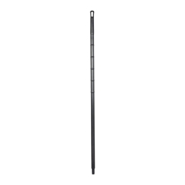 Kunststof - Steel 1500x32mm Zwart - Per stuk