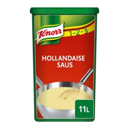 Knorr - 1-2-3 Sauce Hollandaise Ergibt 11L- 1.2 kg