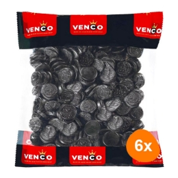 Venco - Münzen Lakritze - 6x 1kg