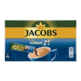 Jacobs - Classic 2in1 Sticks Löslicher Kaffee - 10 sticks