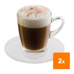 Scanpart - Cappuccino Tasse und Untertasse - 2x32cl 