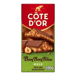 Cote d'Or – Bonbonbloc Noisette – 15 x 200 Gramm
