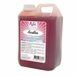 Nic - Milchshake-Sirup Erdbeere - 2 Liter