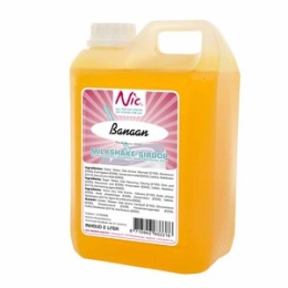 Nic - Milchshake-Sirup Banane - 2 Liter