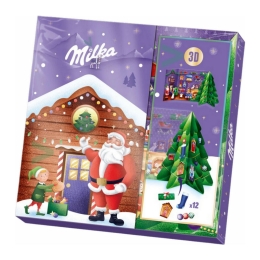 Milka - 3D-Bastel-Adventskalender - 163 g