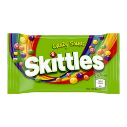 Skittles - Crazy Sours Beutel - 36x 45g