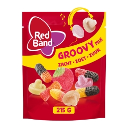 Red Band - Süßwarenmix Groovy - 10x 215g