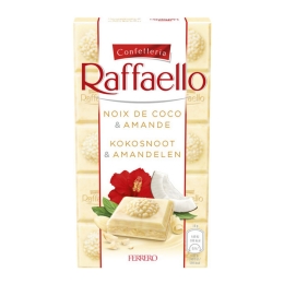 Ferrero - Raffaello Tablet Coco Almond White - 8x 90g