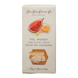 The Fine Cheese Company - Fig, Honey & Olive Oil Crackers - 6 x 125 Gramm