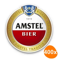 Amstel - Bierdeckel - 400 Stück (4x 100 Stück)