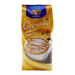 Kruger - Family Cappuccino Sahne-caramel Zak - 12x 500g