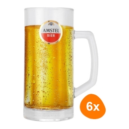 Amstel - Bierkrug 500ml - 6 stück