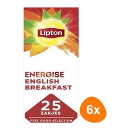 Lipton - Feel Good Selection English Breakfast Tee - 6x 25 Teebeutel